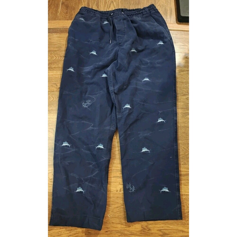 Polo Ralph Lauren Prepster Classic Fit Chino Pants Blue Marlin Nautical Men's M